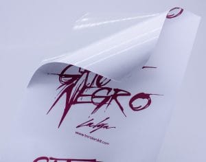 Pliego De Lija GATO NEGRO Transparente Microperforada
