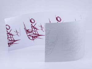 Pliego De Lija GATO NEGRO Transparente Microperforada - Imagen 2
