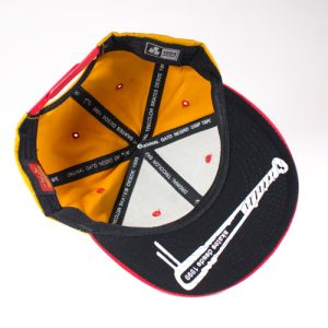 GORRA TRICOLOR BAT Ama/Bco/Rojo