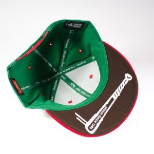 GORRA TRICOLOR OG LOGO Vde/Bco/Rojo