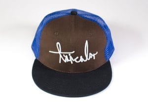 GORRA TRICOLOR OG LOGO Café/Azul Malla