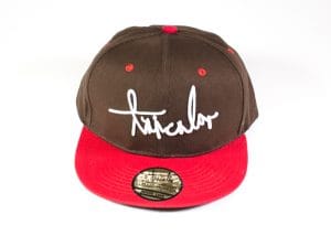GORRA TRICOLOR Rojo/café