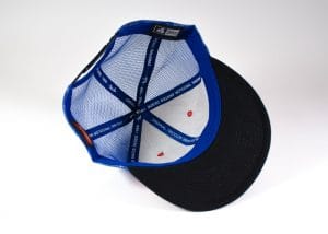 GORRA TRICOLOR SQ Rojo/Azul Malla - Imagen 2