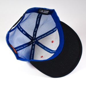 GORRA TRICOLOR SQ Rojo/Azul Malla