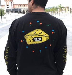 PLAYERA Rata Wheels CHW Formula (manga larga)