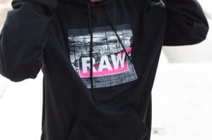 Sudadera RAW Heavy Weight Negro OG Logo