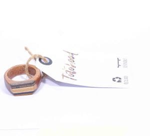 Anillo Toto Wood N2  medida #11