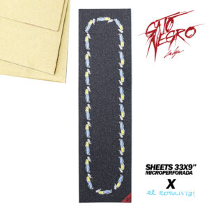 Pliego de Lija Gato Negro Microperforada -Carrera x El Rotulista-