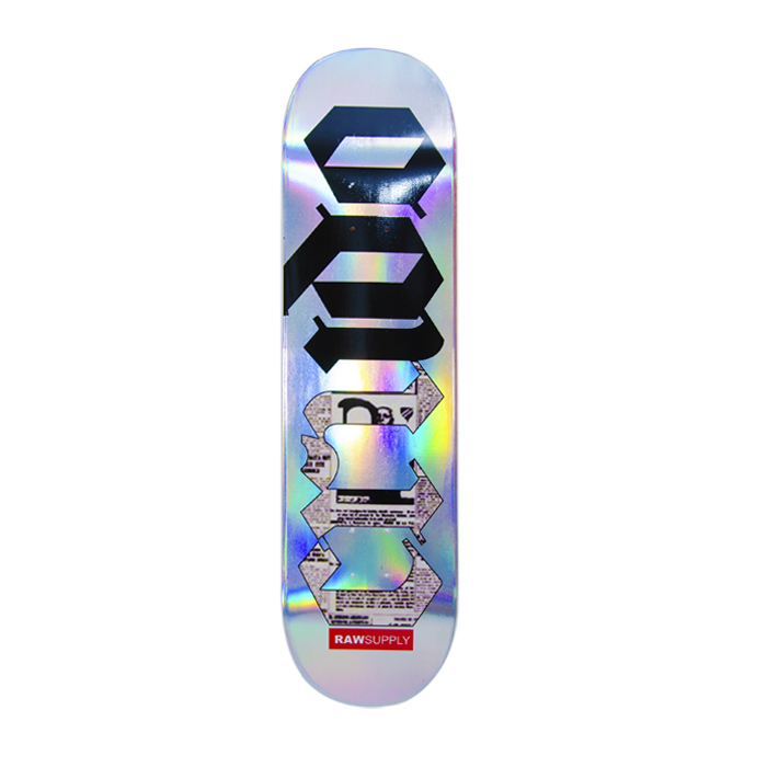 CRUDO RAW FOIL PLATA PRISMA