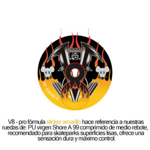 Rata Wheels V8 - Dila Sandoval aradial shape radial 58 mm
