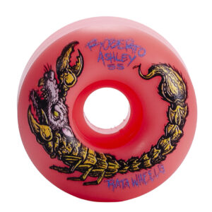 Rata Wheels V8 - Roberto Ashley radial shape rojo neon 55mm