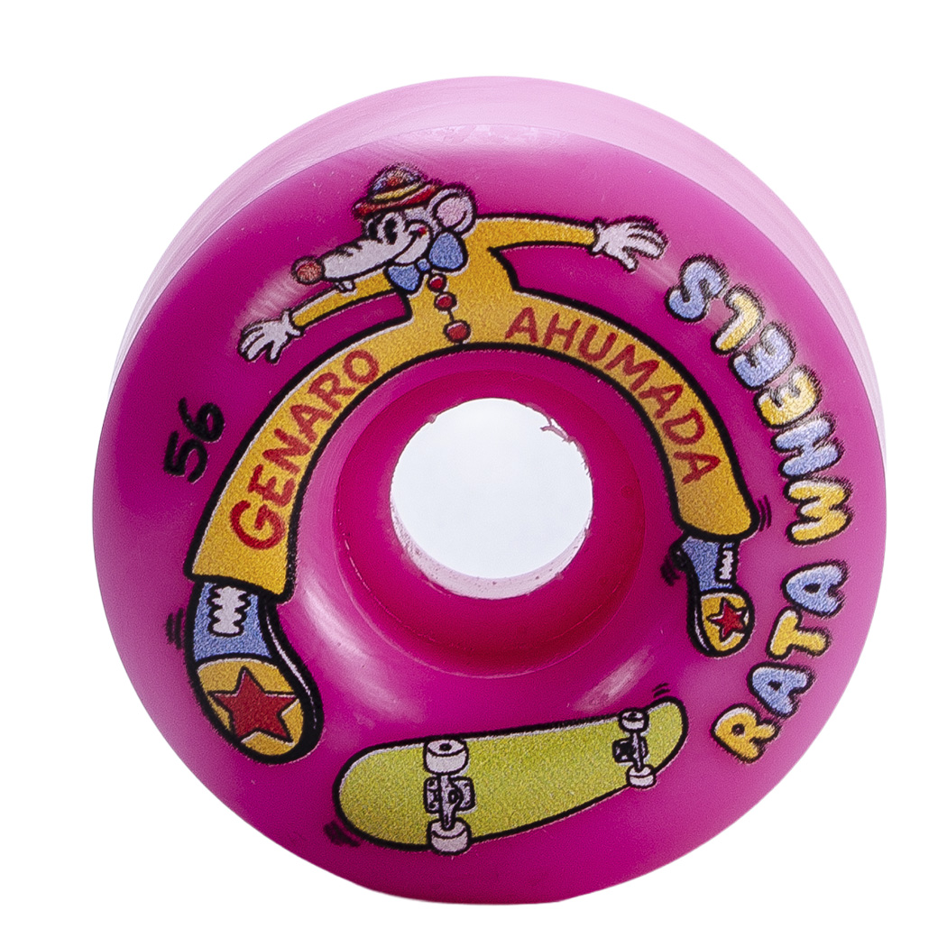 Rata Wheels V8 - Pro fórmula Genaro Ahumada radial shape rosa 56 mm