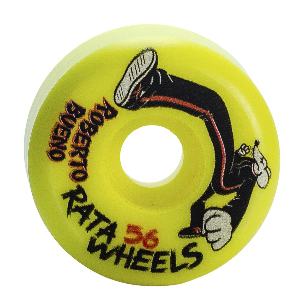 Rata Wheels V8 - Roberto Bueno Cubo  shape  amarillo neon 56 mm