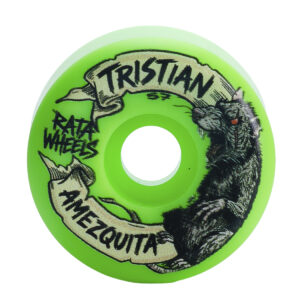 Rata Wheels V8 - Tristian Amezquita full conical shape verde neon 57 mm